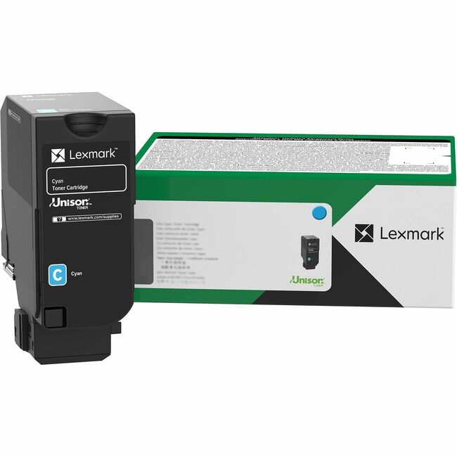 Lexmark 74C00CG Cartucho de Tóner Láser Original Lexmark - Paquete Cyan