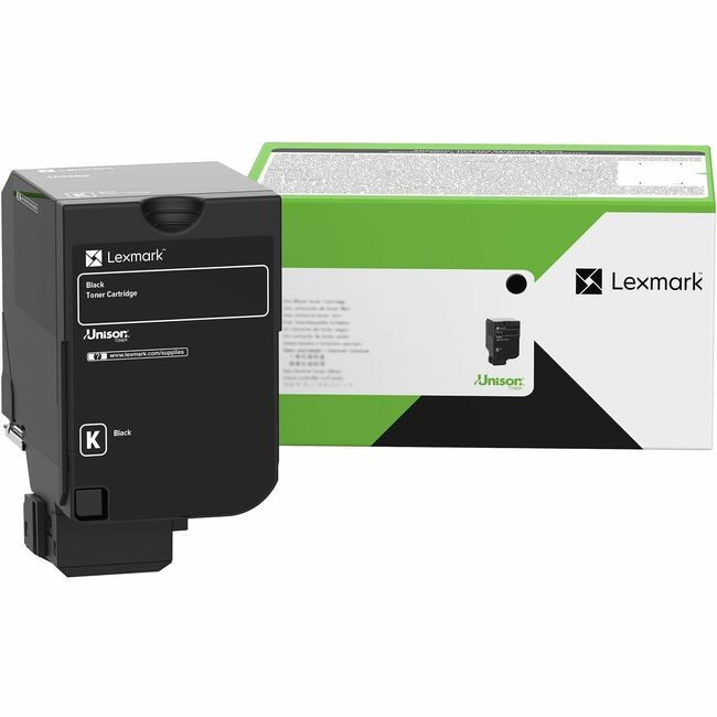 Lexmark 74C00KG Cartucho de Tóner Láser Original Lexmark - Paquete Negro