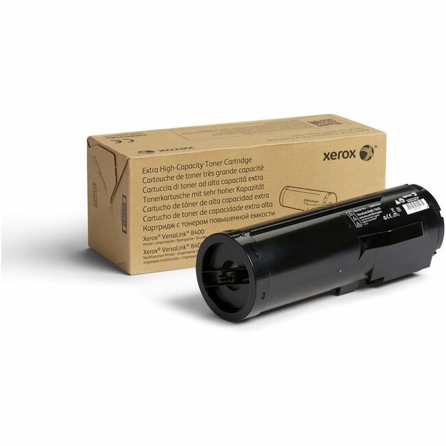 Xerox 106R03584 Cartucho de Tóner Negro de Extra Alta Capacidad Xerox Genuino Xerox® VersaLink® B400 Printer, B405 Multifunction Printer (24600 Páginas) - 106R03584