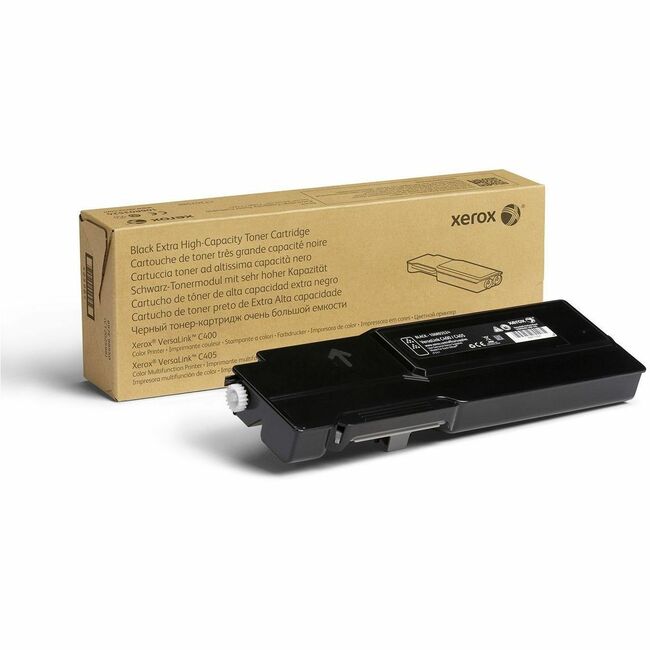 Xerox 106R03524 Cartucho de tóner Negro de capacidad Extra Alta genuino Xerox® VersaLink® C400 para impresora color, C405 para impresora multifunción color (10500 páginas) - 106R03524