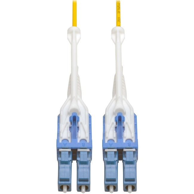 Eaton N370-05M-T Tripp Lite by Eaton Cable de Parche Dúplex Monomodo 9/125 Fibra Óptica (LC/LC) Lengüetas Push/Pull 5 m (16 pies)