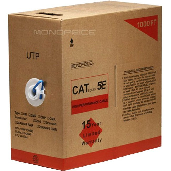 Monoprice, Inc. 880 Cable de Red Monoprice Cat. 5e UTP