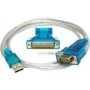 Monoprice, Inc. 2067 Cable de Transferencia de Datos USB/Serial Monoprice