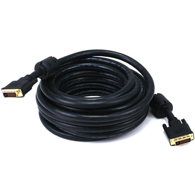 Monoprice, Inc. 2097 Monoprice 25ft 24AWG CL2 Dual Link DVI-D Cable - Black
