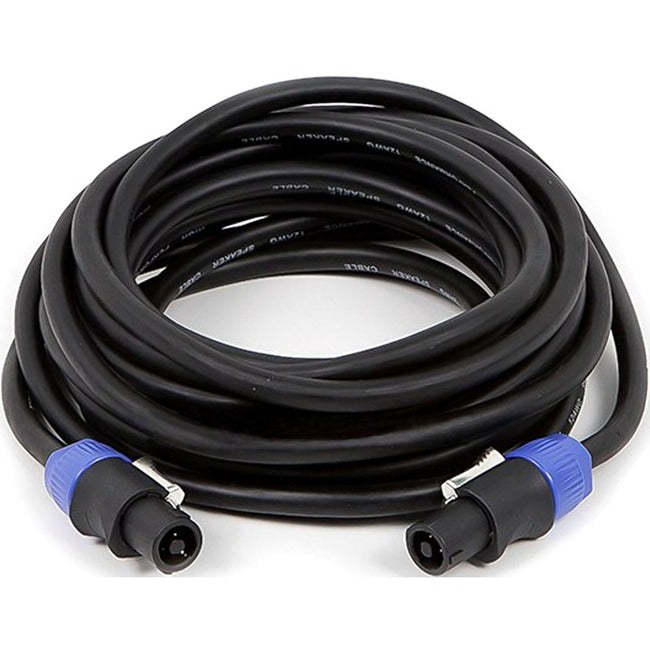 Monoprice, Inc. 8770 Cable Monoprice de 25 pies con 2 conductores NL4 Hembra a NL4 Hembra 12AWG con conector de giro para altavoz