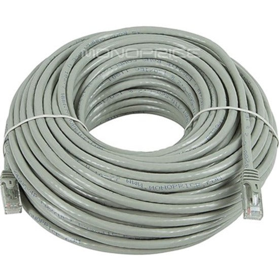 Monoprice, Inc. 9803 Cable de Parcheo de Red Ethernet UTP Cat6 24AWG Serie FLEXboot Monoprice, 100ft Gris