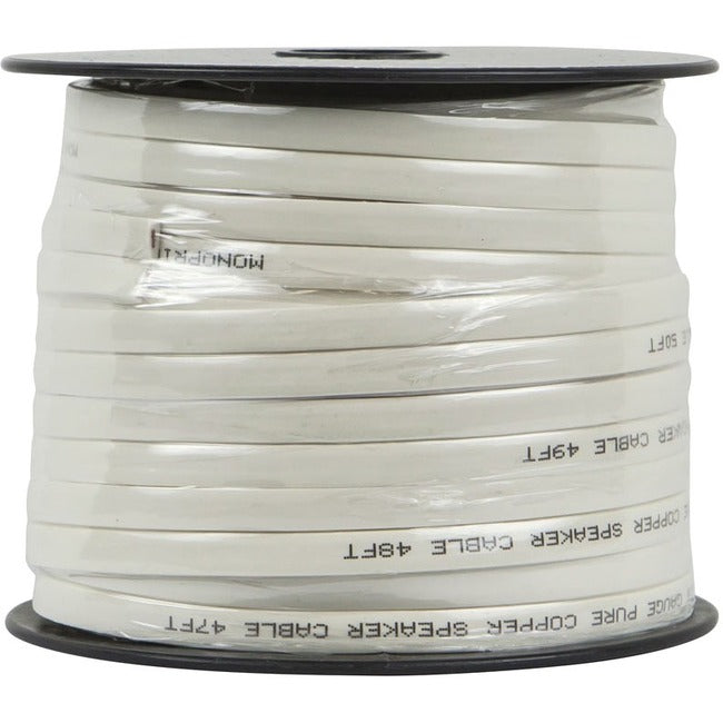 Monoprice, Inc. 11935 Cable de Altavoz Plano de Cobre Puro Serie Planate Monoprice 16AWG, 50ft