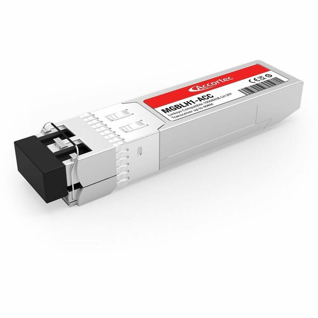 Accortec Incorporated MGBLH1-ACC Accortec1000BASE-LH SFP Transceiver hasta 40KM Compatible con Linksys