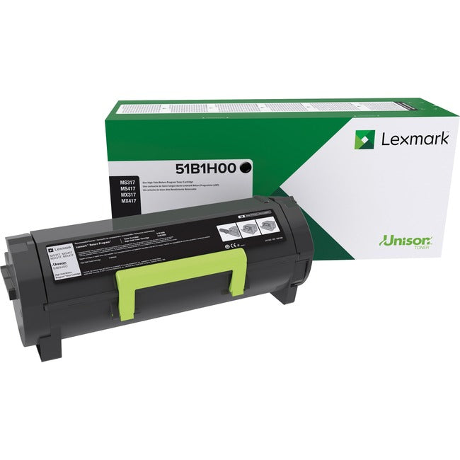 Lexmark 51B1H00 Cartucho de Tóner Láser Original Lexmark de Alto Rendimiento - 1 Pieza