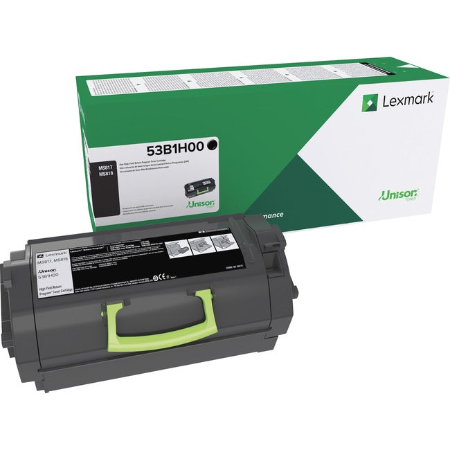 Lexmark 53B1H00 Cartucho de Tóner Láser Original Lexmark Unison Alto Rendimiento - 1 Pieza