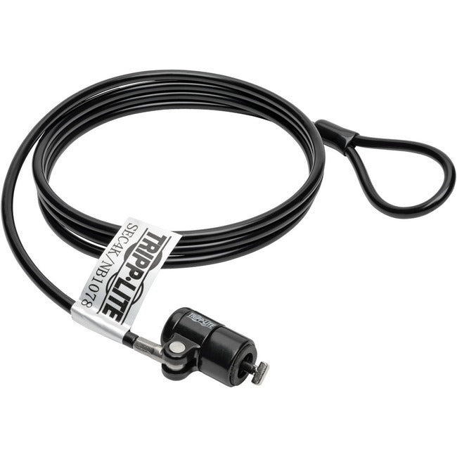 Eaton SEC4K Candado de seguridad Eaton Tripp Lite Series para laptops y periféricos, con llave, cable de 4 ft. (1.22 m)