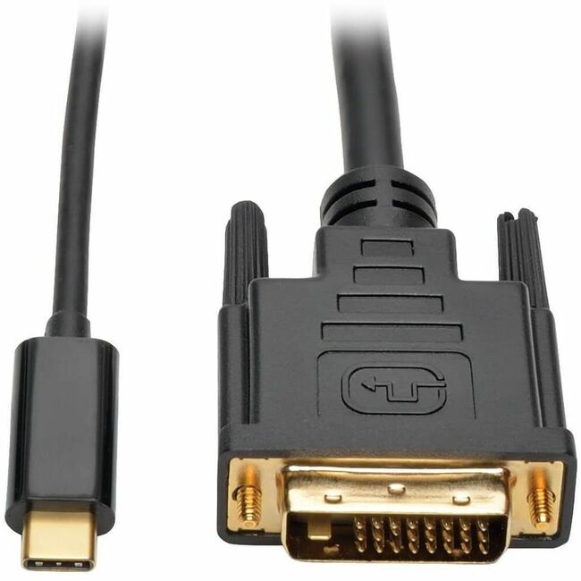 Eaton U444-006-D Tripp Lite by Eaton Cable Adaptador Activo USB-C a DVI (M/M) Negro 6 ft. (1.8 m)
