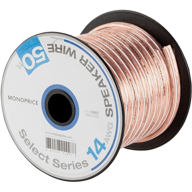 Monoprice, Inc. 14917 Cable de Altavoz Serie Monoprice Select 14AWG, 50ft