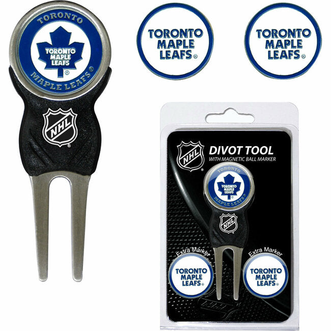 Monoprice, Inc. 15645 Pack de Herramienta de Reparación de Césped Team Golf Toronto Maple Leafs