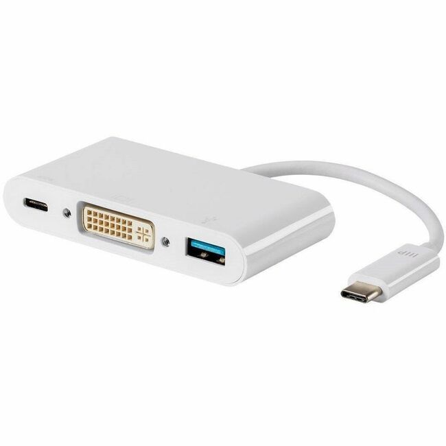 Monoprice, Inc. 15759 Monoprice Select Series USB-C a DVI USB-C USB-A Adaptador Multipuerto