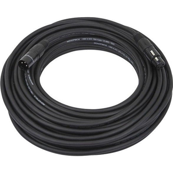 Monoprice, Inc. 601630 Monoprice Cable DMX de 100 ft (30.4 Metros) de 3 pines para Iluminación & AES/EBU