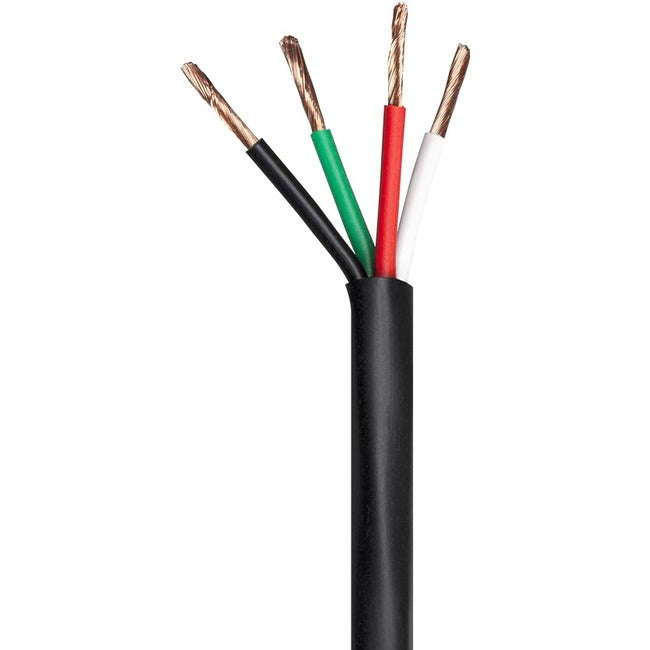 Monoprice, Inc. 13719 Cable de Altavoz Monoprice Nimbus Series 14AWG 4 Conductores con Clasificación CMP, 100ft
