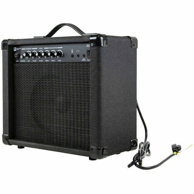 Monoprice, Inc. 611720 Monoprice Amplificador Combo de Guitarra 1x8 de 20 Watts con Overdrive