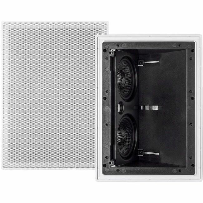 Monoprice, Inc. 13687 Monoprice Alpha 13687 Altavoz 2.1 Montable en Techo, Empotrado en Pared - 50 W RMS
