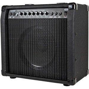 Monoprice, Inc. 611800 Monoprice Amplificador Combo de Guitarra de 40 vatios, 1x10 con Reverberación de Resorte