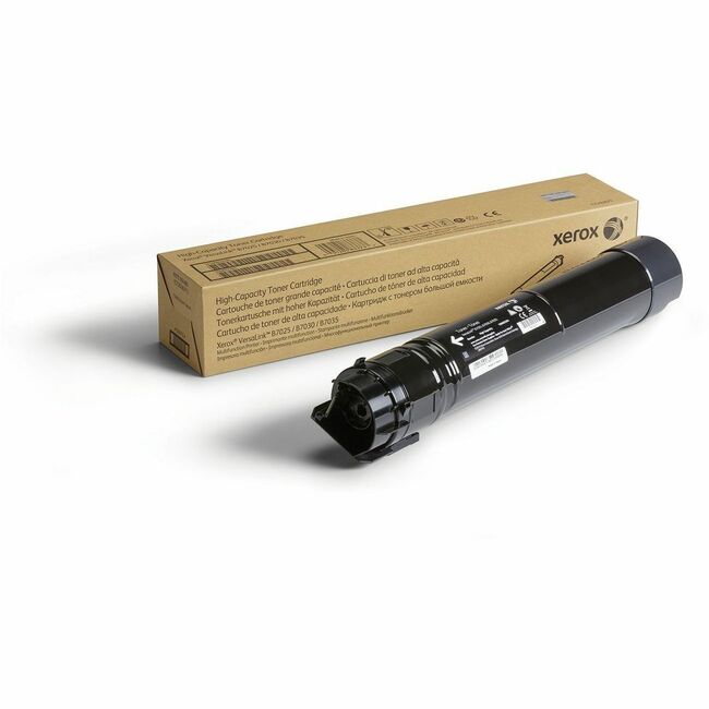 Xerox 106R03394 Cartucho de Tóner Negro de Alta Capacidad Xerox Genuino® VersaLink® Serie B7000 para Impresoras Multifunción (31000 Páginas) - 106R03394