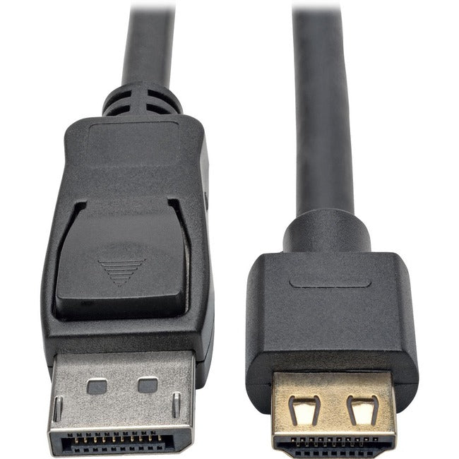 Eaton P582-015-HD-V2A Tripp Lite by Eaton DisplayPort 1.2 a HDMI Adaptador Activo Cable (M/M) 4K 60 Hz Conector HDMI de Agarre Firme HDCP 2.2 15 ft. (4.6 m)