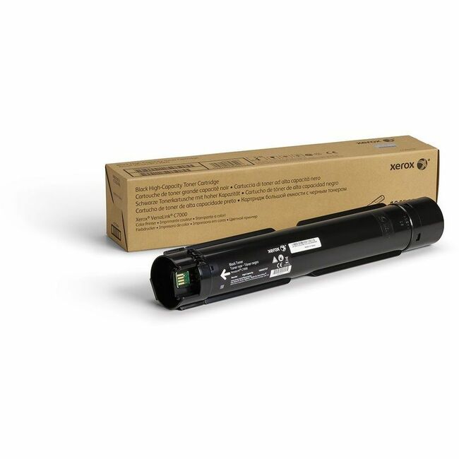 Xerox 106R03757 Genuine Xerox&reg; VersaLink&reg; C7000 Color Printer Cartucho de tóner de alta capacidad Negro (10700 Páginas) - 106R03757