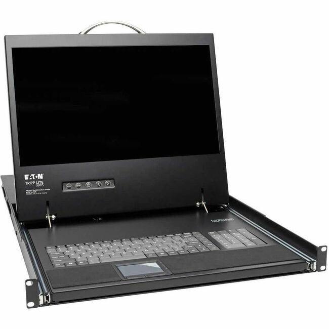 Eaton B070-016-19-IP2 Tripp Lite by Eaton NetCommander Conmutador KVM sobre IP Cat5 de 16 Puertos - Pantalla LCD de 19 in. 2 Usuarios Remotos + 1 Usuario Local Montaje en Rack 1U