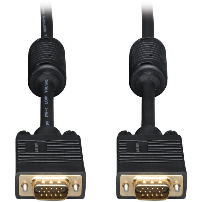 Eaton P502-050 Cable VGA de Alta Resolución RGB Coaxial Eaton Tripp Lite Series (HD15 M/M), 50 ft. (15.24 m)