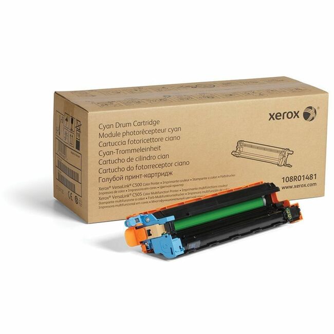 Xerox 108R01481 Cartucho de Tambor Cian Genuino Xerox Para VersaLink C500/C505