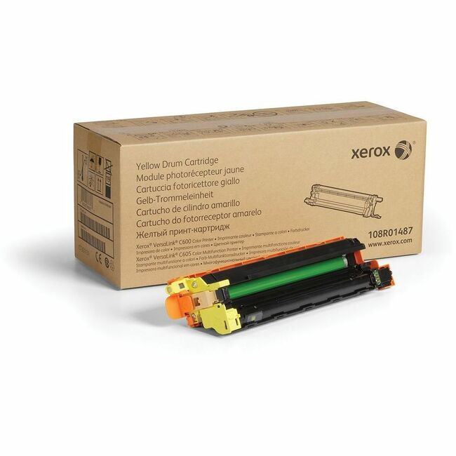 Xerox 108R01487 Cartucho de Tambor Amarillo Genuino Xerox Para VersaLink C600/C605