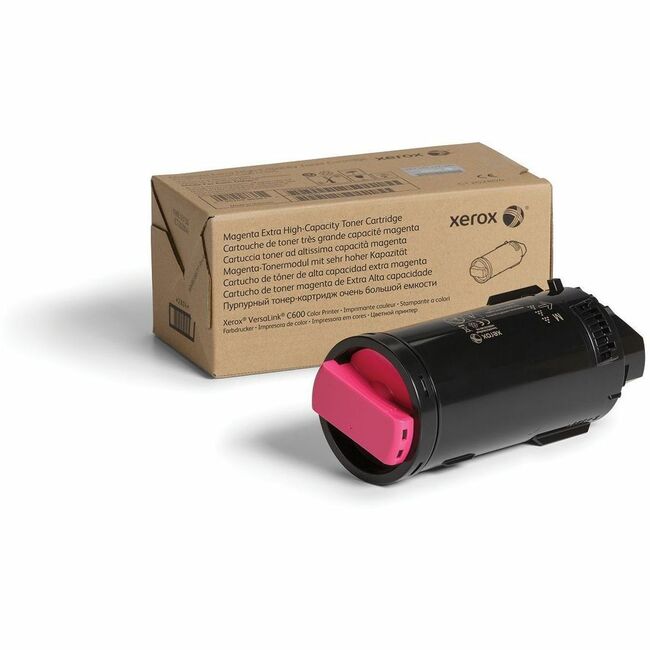 Xerox 106R03917 Genuine Xerox&reg; VersaLink&reg; C600 Color Printer Cartucho de Tóner Magenta de Capacidad Extra Alta (16800 Páginas) - 106R03917