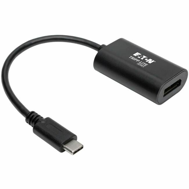 Eaton U444-06N-DP4K6B Adaptador Convertidor de Video USB C a DisplayPort Tripp Lite by Eaton 4K x 2K @ 60Hz, Negro, USB Type C a DP, USB-C, USB Type-C 6in