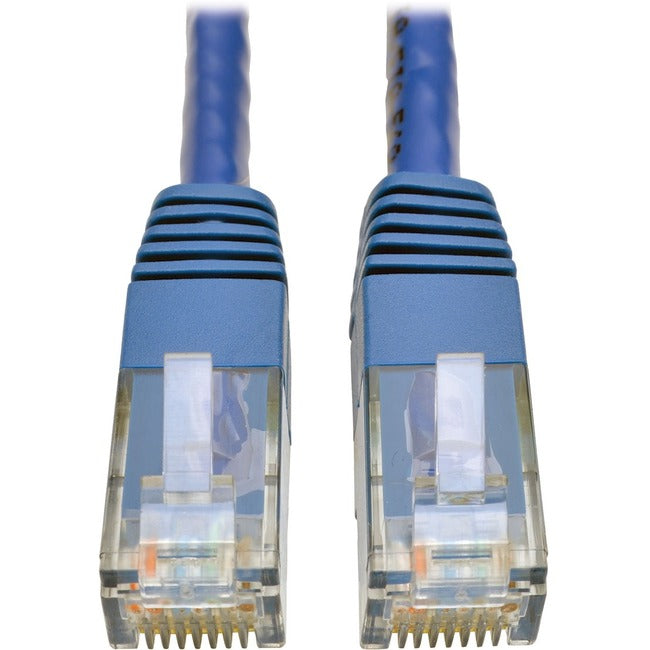 Eaton N200-075-BL Cable Ethernet Gigabit Molded Eaton Tripp Lite Serie Cat6 (UTP) (RJ45 M/M), PoE, Azul, 75 ft. (22.86 m)