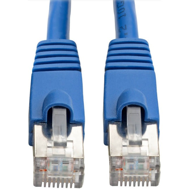 Eaton N262-035-BL Cable de Red Ethernet Blindado STP Cat6a 10G sin Enganches Eaton Tripp Lite (RJ45 M/M), PoE, Azul, 35 pies (10.67 m)