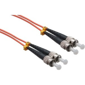 Axiom AXG94624 Cable de Fibra Óptica Axiom ST/ST Dúplex Multimodo OM1 62.5/125 8m - Conforme a TAA