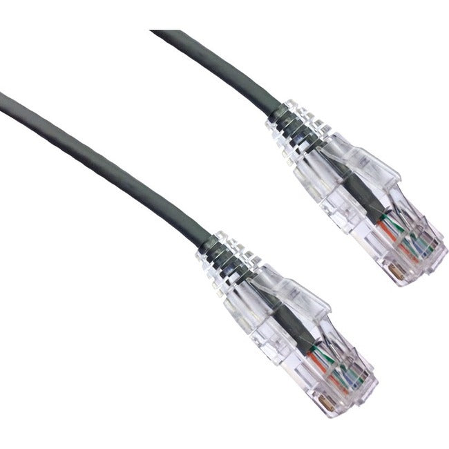 Axiom C6BFSB-G90-AX 90FT CAT6 BENDnFLEX Cable de Conexión Ultra Delgado sin Enganches 550mhz (Gris)