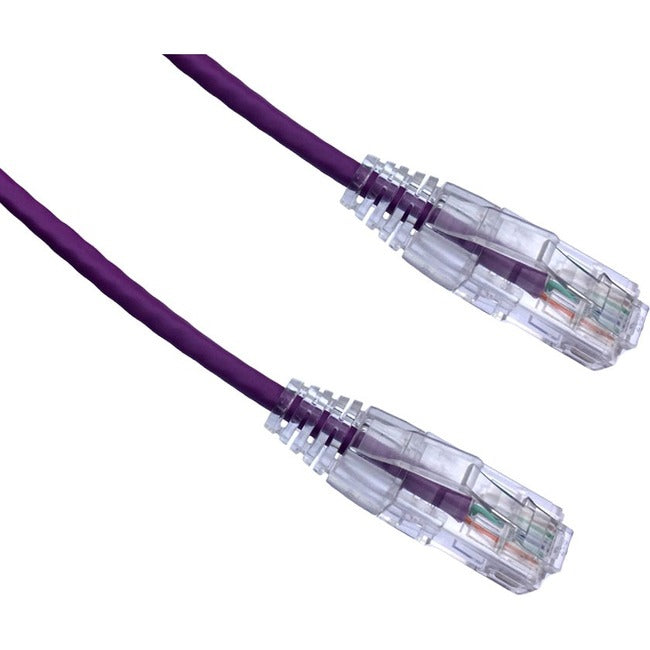 Axiom C6BFSB-P70-AX 70FT CAT6 BENDnFLEX Ultra-Thin Snagless Patch Cable 550mhz (Purple)