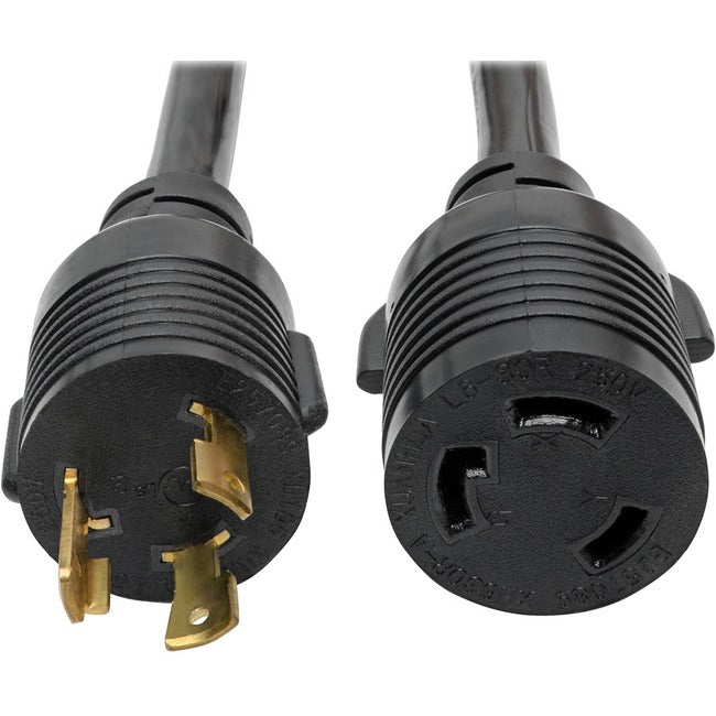 Eaton P041-014 Tripp Lite by Eaton Cordón de Extensión de Energía NEMA L6-30P a NEMA L6-30R - Uso Pesado 30A 250V 10 AWG 14 ft. (4.27 m) Negro
