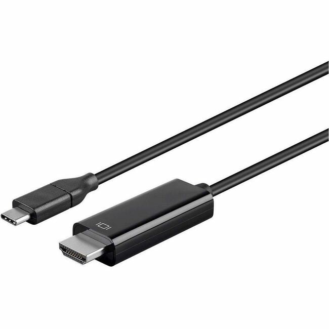 Monoprice, Inc. 24441 Cable Monoprice USB-C a HDMI - 10.8Gbps, 4K@30Hz, Compatible con Thunderbolt 4/3, Negro, 6ft