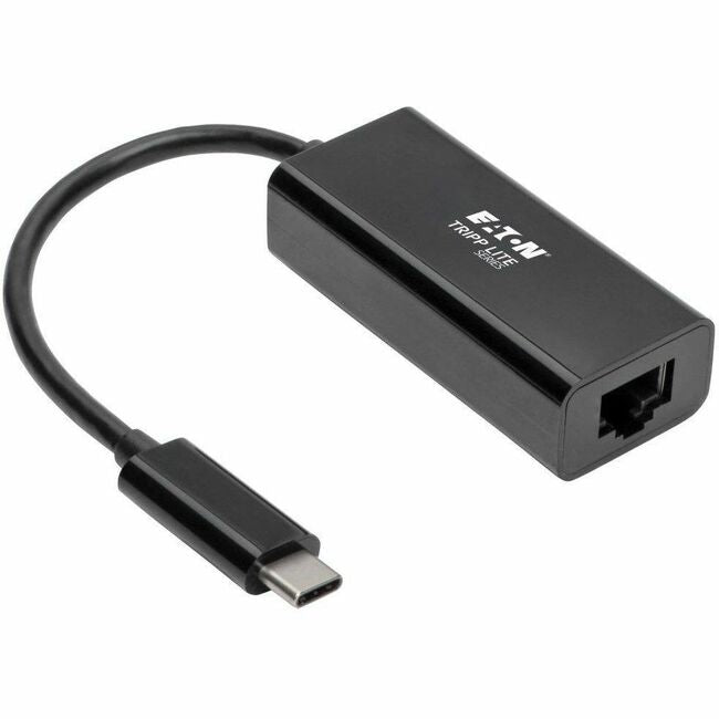Eaton U436-06N-GB Tripp Lite by Eaton Adaptador USB C a Ethernet Gigabit USB Type C a Gbe 10/100/1000 Compatible con Thunderbolt 3 Negro
