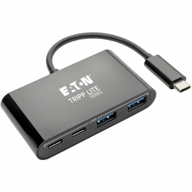 Eaton U460-004-2A2CB Centro USB-C de 4 puertos Eaton Tripp Lite Series, USB 3.x (5Gbps), 2x USB-A, 2x USB-C, Negro