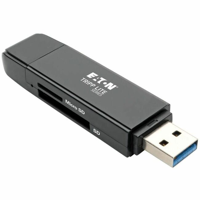 Eaton U452-000-SD-A Lector de Tarjetas de Memoria Eaton Tripp Lite Series USB-C, 2 en 1 USB-A/USB-C, USB 3.1 Gen 1