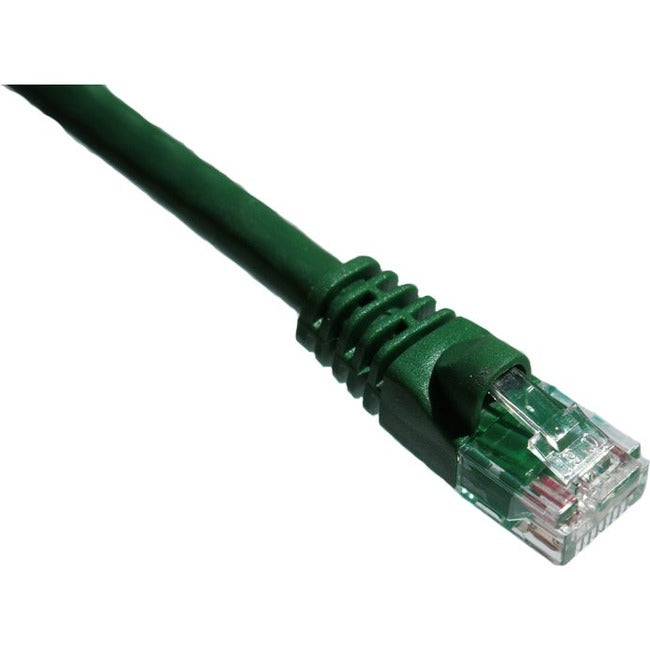 Axiom C6MBSFTPN100-AX 100FT CAT6 550mhz S/FTP Cable de Parche Blindado con Bota Moldeada (Verde)