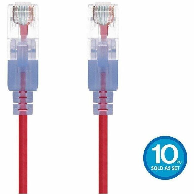 Monoprice, Inc. 16344 Cable de Red Monoprice SlimRun Patch UTP Categoría 6a