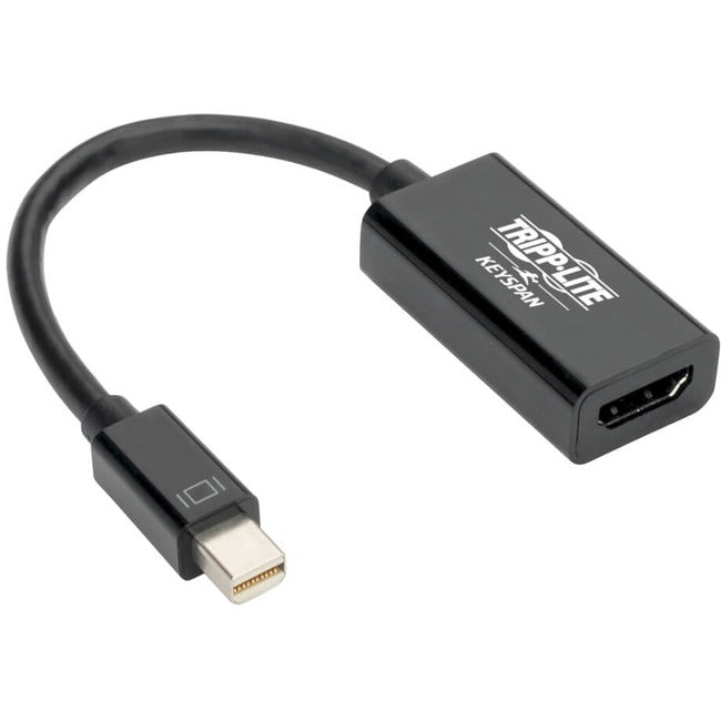 Eaton P137-06N-HD4K6B Tripp Lite by Eaton Keyspan Adaptador Activo Mini DisplayPort a HDMI/Convertidor de Video (M/H) - 4K 60 Hz DP 1.2 HDCP 2.2 Negro 6 pulgadas