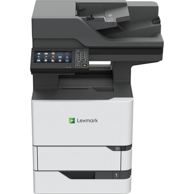 Lexmark 25B0000 MX720 MX721ade Impresora Multifunción Láser-Monocromo-Copiadora/Fax/Escáner-65 ppm Impresión Monocromo-1200x1200 Impresión-Impresión Dúplex Automática-300000 Páginas Mensualmente-650 hojas Entrada-Escáner a Color-600 Escaneo Óptico-Fa
