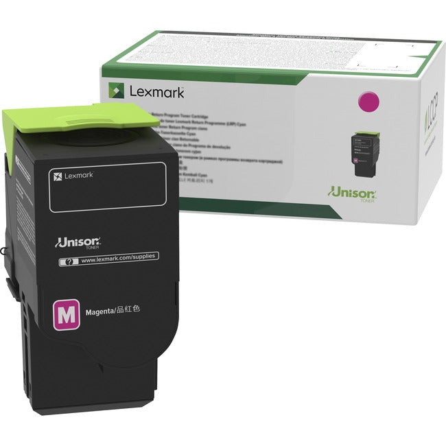 Lexmark 78C1UM0 Cartucho de Tóner Láser Original Lexmark Unison de Rendimiento Ultra Alto - Magenta - 1 Pieza
