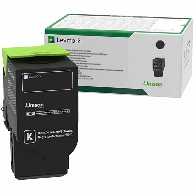 Lexmark 78C1XKE Cartucho de Tóner Láser Original Lexmark Unison de Rendimiento Extra Alto - Paquete Negro