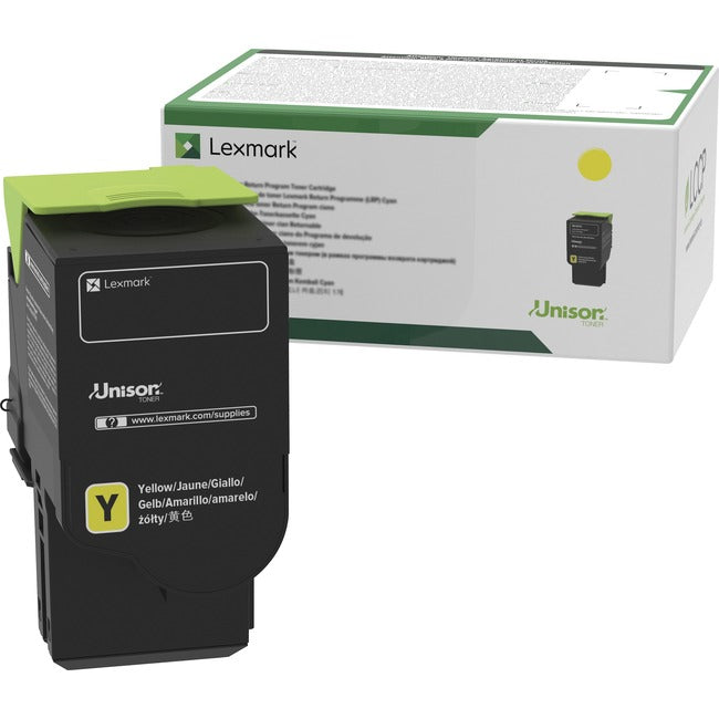 Lexmark C2310Y0 Cartucho de Tóner Láser Original Lexmark Unison Rendimiento Estándar - Amarillo - 1 Pieza